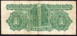 Guatemala 1 Quetzal 1936 P - 14 AA268 - ArabellaBanknotes.com