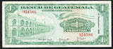 Guatemala 1 Quetzal 1948 P - 24 AA269 - ArabellaBanknotes.com