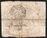 Italian States Republica ROMANA 3 Bajocchi 1798, P - S531 AA115 - ArabellaBanknotes.com